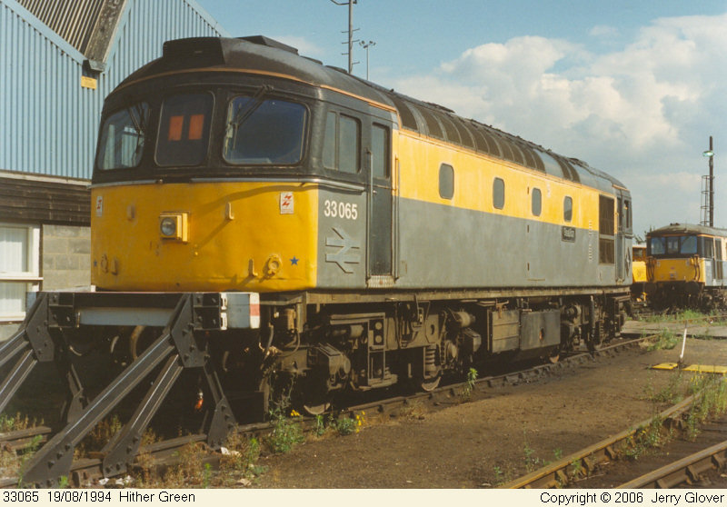 Class 33 locomotive 33065 Sealion
