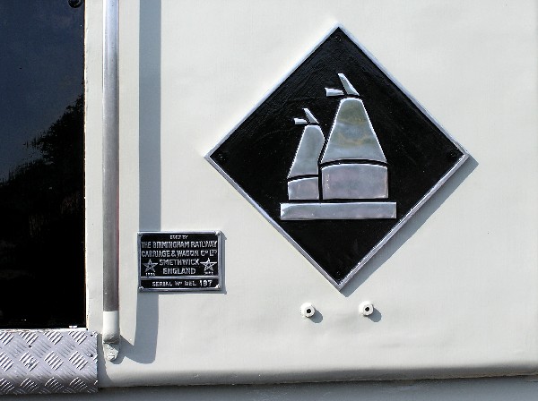 The 73A depot plaque